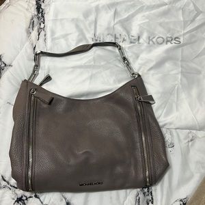 Micheal Kors leather hobo bag